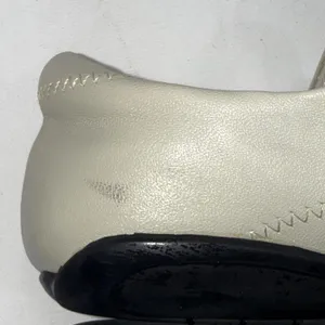 Walking Cradles Mary Jane Minimalist‎ Beige White Leather Cushioned Shoes 6.5N thumbnail 4