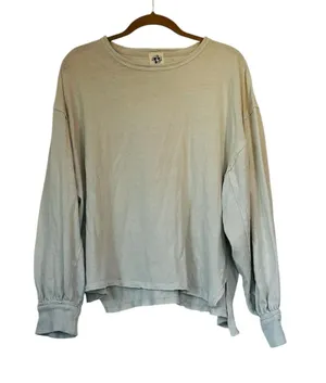 We The Free Free People Oversized T-Shirt Crewneck Casual Boho Grunge thumbnail 1