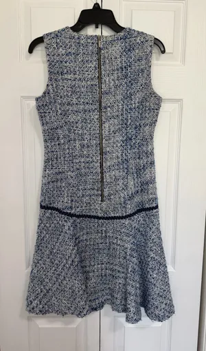 Karl Lagerfeld Tweed Dress Size 6 NWOT thumbnail 1