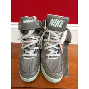 Nike Dunk Sky Hi Wedge Sneakers Womens Grey Safari Print‎ 599410-006 Size 9 thumbnail 7