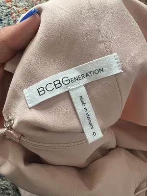 BCBGeneration Baby Pink Mini Dress thumbnail 4