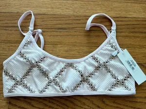 Butterfly Bikinis Preston Top Pink thumbnail 1