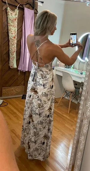 Lulus Floral Dress thumbnail 4