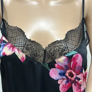 NWT Lulu’s floral lined slip mini dress thumbnail 3