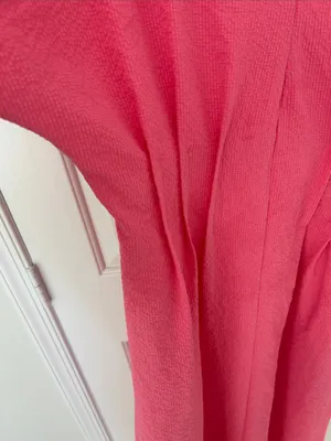 Cool fabric pink dress. S thumbnail 4
