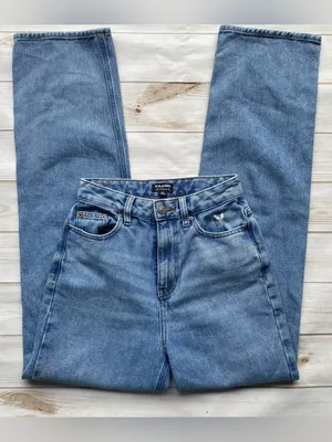 PacSun Playboy high waist straight leg back slash rainbow pocket casual jeans 25 thumbnail 10