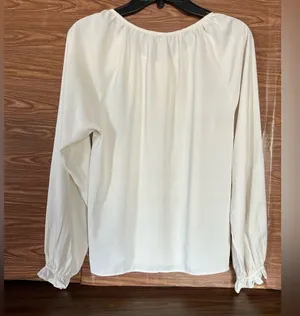 Abercrombie & Fitch Long Sleeve Blouse Button Down Size Small thumbnail 3
