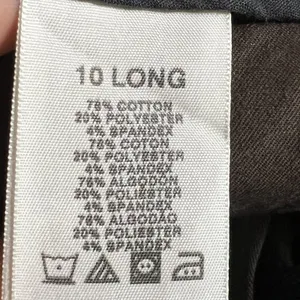 Dockers Pants Womens 10 Long Mid Rise Curvy Truly Slimming Straight Leg New thumbnail 5