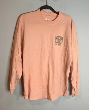 Walt Disney World peach and gold spirit jersey tee thumbnail 1