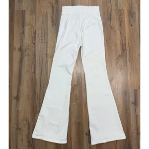 We‎ The Free White Flare Jeans High Rise Boho Stretch Size 28 thumbnail 7