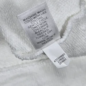 Pure Jill J. Jill White Organic‎ Cotton Raglan Sweatshirt Medium KTP239001 thumbnail 5