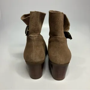 Franco‎ Sarto monument suede leather ankle boots size 7.5 thumbnail 5