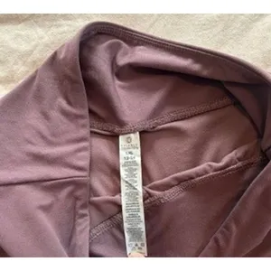 Balance Collection Womens Mauve Purple High Waisted Athletic Leggings Large thumbnail 4