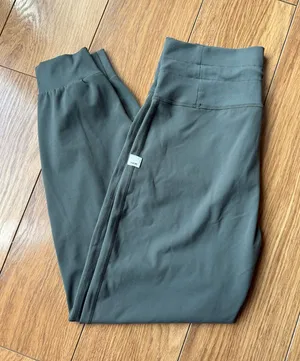 Vuori Olive Green Track Joggers thumbnail 1