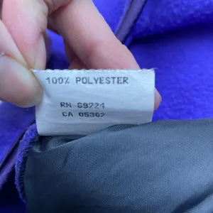 Columbia Vintage 90s Purple Sportswear Aztec Zip Up Fleece Jacket Sweater thumbnail 6