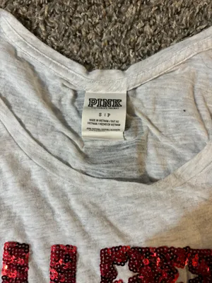 Pink Victorias Secret Tank Top thumbnail 3