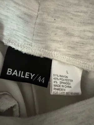 Women’s Bailey 44 Light Gray Jogger Sweatpants thumbnail 2