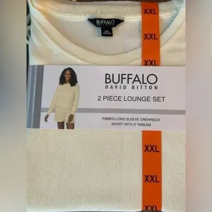 Buffalo David Bitton 2 Pieces Lounge Set Collor Butter Xxl thumbnail 2