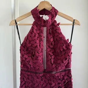 Bardot Gemma Dress Burgundy thumbnail 6