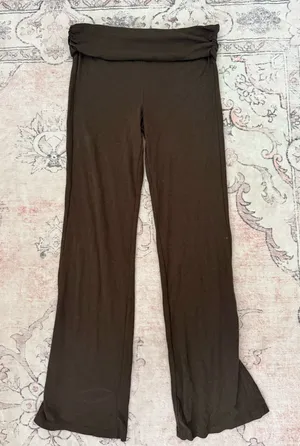 Leggings flared Brown Size M thumbnail 1