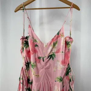 NWT Vineyard Vines Kentucky Derby Strappy Floral Maxi Dress in Pink‎ Size 16 thumbnail 6