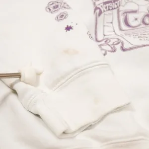Taylor Swift Speak Now Taylors Version Sweatshirt Women L‎ White Purple Floral thumbnail 7