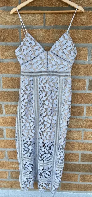 FEW MODA Fairy Midi Lace Dress medium thumbnail 1