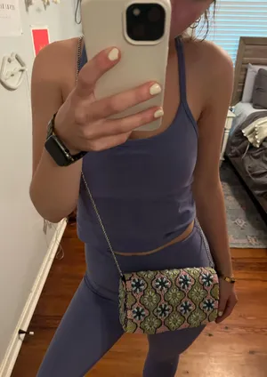Colorful Beaded Crossbody Purse thumbnail 1