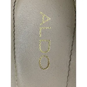 Aldo Madalene Gold Ankle Strap Open Toe Platform Heels Strappy Dress Sandals 7.5 thumbnail 6