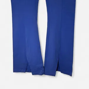 Free People Y2K Indie Flare Slit Pants Blue Violet Size XS thumbnail 4