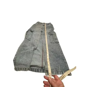 Love, Fire Sz 1 Denim Blue Cargo Maxi Pocket Boho Skirt thumbnail 7