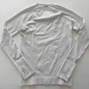 Lululemon Rest Less Pullover White Size 8 Long Sleeve Pullover Run Gym thumbnail 6