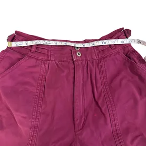 VTG‎ Esprit Sport Pink High Rise Shorts Women's 26 Paperbag Cotton 90s Y2K thumbnail 5