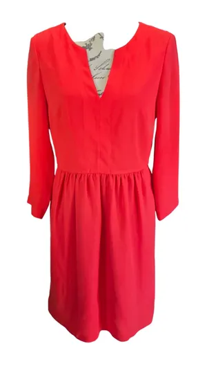 Anthropologie 4.Collective Dress 3/4 Sleeve Sheath Midi Dress‎ Women's Size 8 thumbnail 1