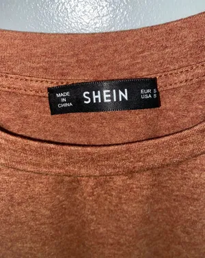 SheIn Orange Top thumbnail 2