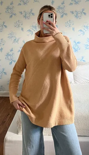 Free People Tan Sweater thumbnail 1