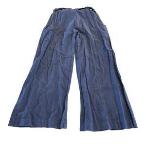 Free People Bluebell Belted Wide Leg Pants Linen‎ Blend Size XS thumbnail 3
