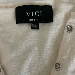 Vici Collection Cream Slim-Fit Ribbed Henley Bodysuit/Tee thumbnail 7