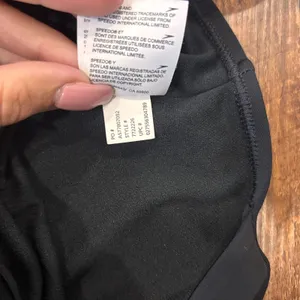 Speedo Empire Splice Swimsuit One Piece Women's Size M Black Beach Pool EUC thumbnail 4