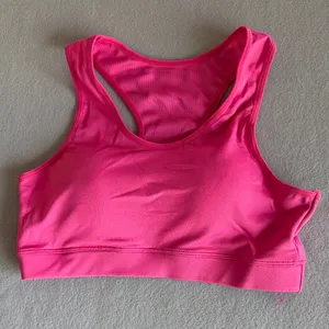 Women's NEW Pink Mesh Racer Back Sports Bra Size XL #260756 thumbnail 1