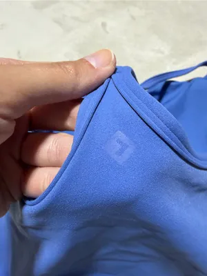 YPB your personal best Abercrombie fitch cropped blue tank medium thumbnail 8
