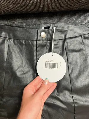 Princess Polly Ryan Fraud Leather Pants Black thumbnail 4