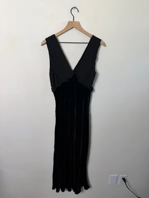 Rails Gilda Dress -‎ Black Velvet Womens Size M thumbnail 8