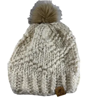 BBM Beanie Cap Women's Winter White Toboggan Fashion Clothing thumbnail 1
