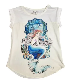Disney Boutique‎ Little Mermaid T-Shirt thumbnail 1