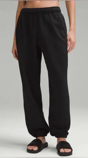 Lululemon Scuba Mid-Rise Oversized Jogger black size small thumbnail 1