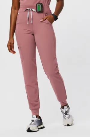 FIGS Scrub Pants Zamora Jogger High-Waisted Mauve thumbnail 1