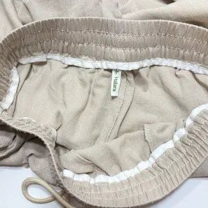 Halara High Waisted Drawstring Pocket Wide Leg Casual Linen-Feel Pants 30x29 thumbnail 8