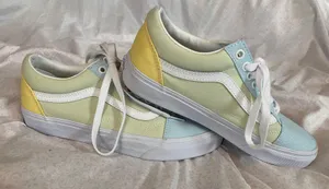 Vans old skool women’s pastel color block shoes thumbnail 1