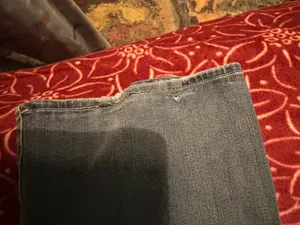 American Eagle Outfitters Kick Boot Jeans Blue Denim Stretch Women's 5-Pocket thumbnail 4